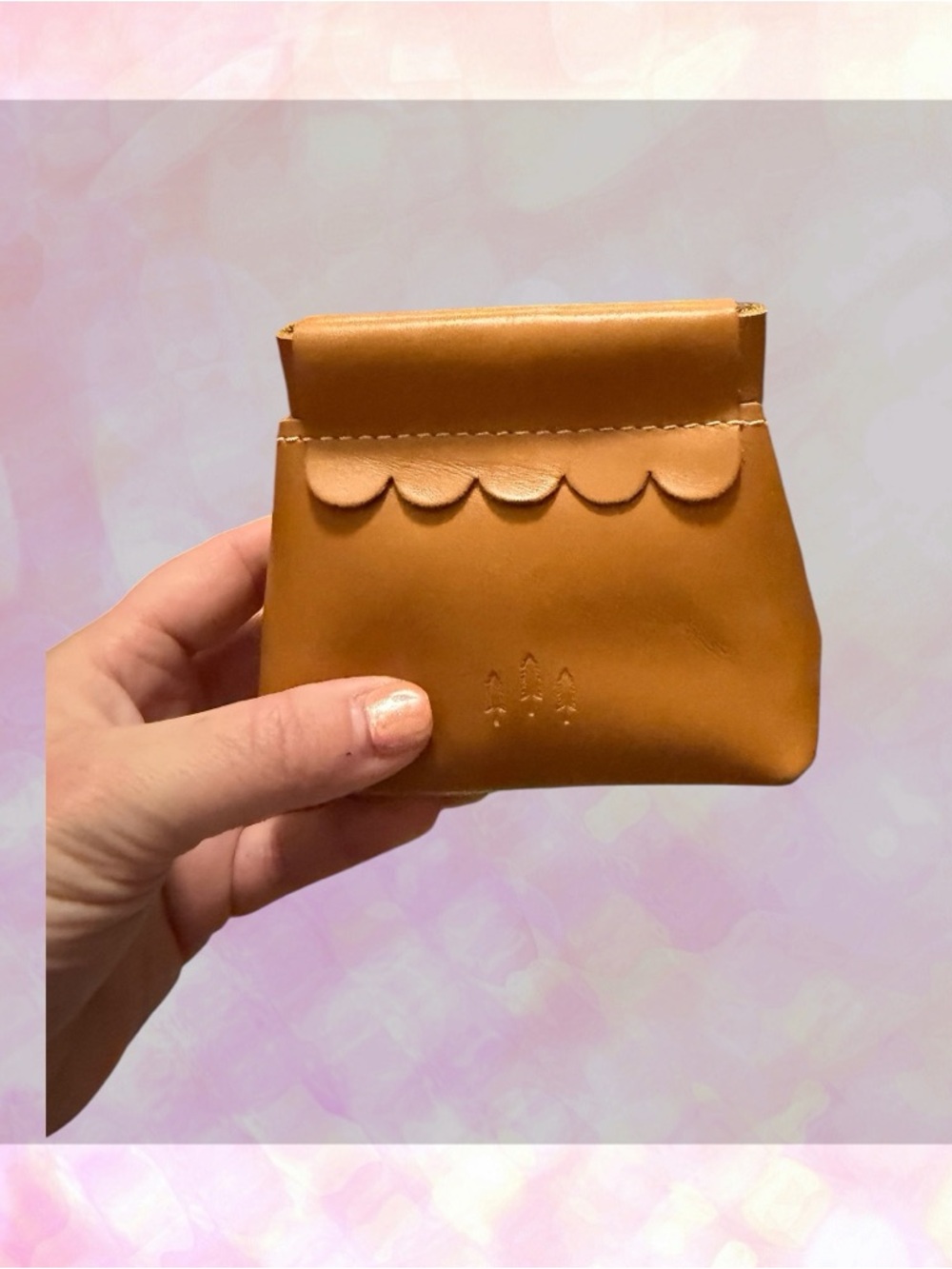🦄 Portland Leather Penny Pouch | Mango | Unavailable Combo